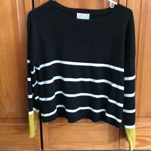 POOF! Stripped Sweater Cool Sleeves